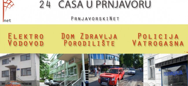 24 ČASA U PRNJAVOR: Jedna teška krađa i nasilje u porodici