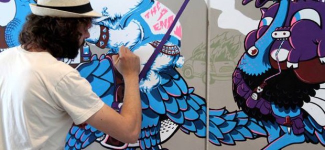 Oslikan pobjednički mural “Transformacija”